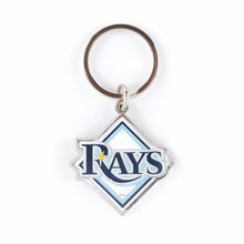 Load image into Gallery viewer, MLB Tampa Bay Rays 3D Metal Keychain